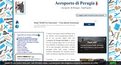 Desktop Screenshot of aeroportodiperugia.com
